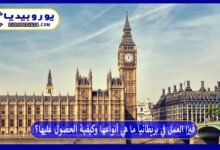 فيزا العمل في بريطانيا ما هي أنواعها وكيفية الحصول عليها؟