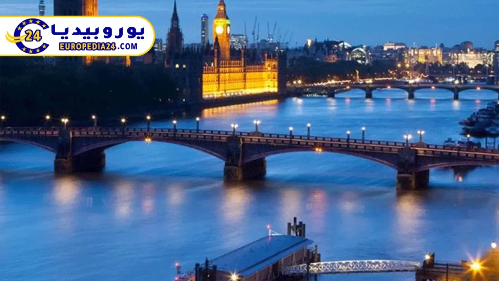 جولة في أشهر معالم لندن نهر التايمز في بريطانيا 3 المعالم السياحية في بريطانيا