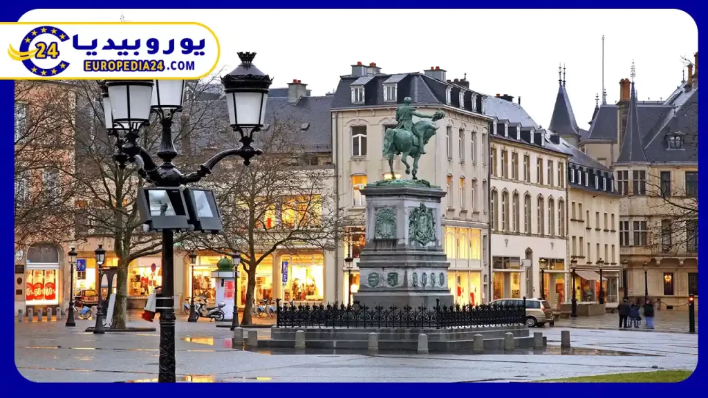 Map of Luxembourg and Neighbouring Countries 2 Luxembourg-tourist-map