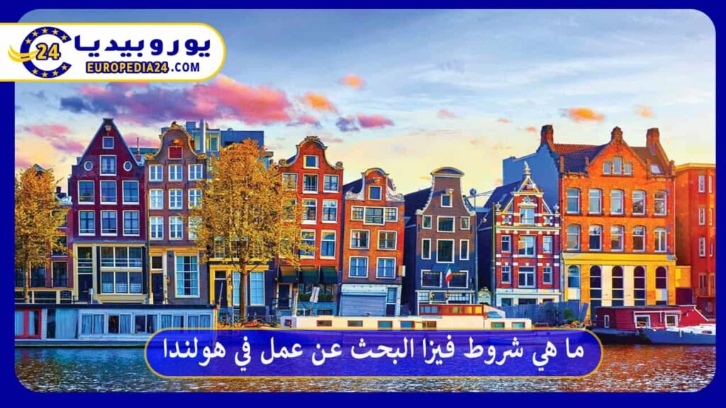 Netherlands Job-Seeker Visa: Requirements 1 Visa for searching for work in the Netherlands