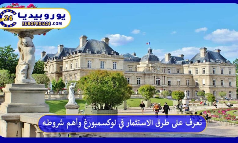 تعرف على أفضل طرق الاستثمار في لوكسمبورغ وأهم شروطه 172 الاستثمار-في-لوكسمبورغ