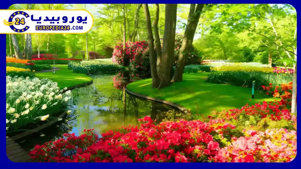 Keukenhof Gardens: Visitor Guide 2 Landscape-in-gardens-of-Keukenhof-in-the-Netherlands