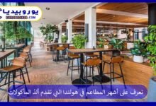 تعرف على أشهر المطاعم في هولندا التي تقدم ألذ المأكولات 10 أشهر-المطاعم-في-هولندا