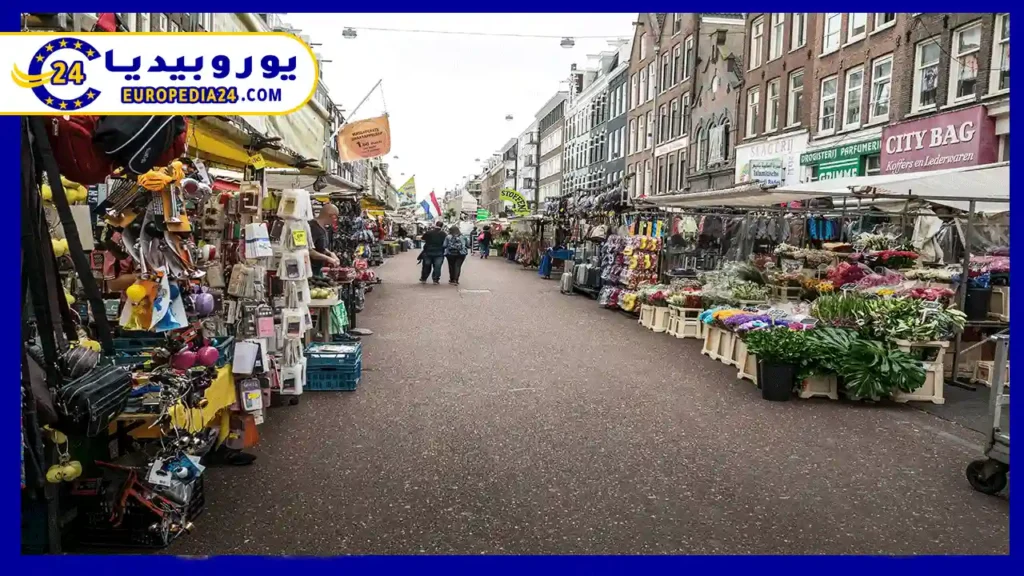 السياحة في هولندا في فصل الشتاء أفضل الأماكن التي يمكنك زيارتها 2 سوق-ساحة-لايدزبلين