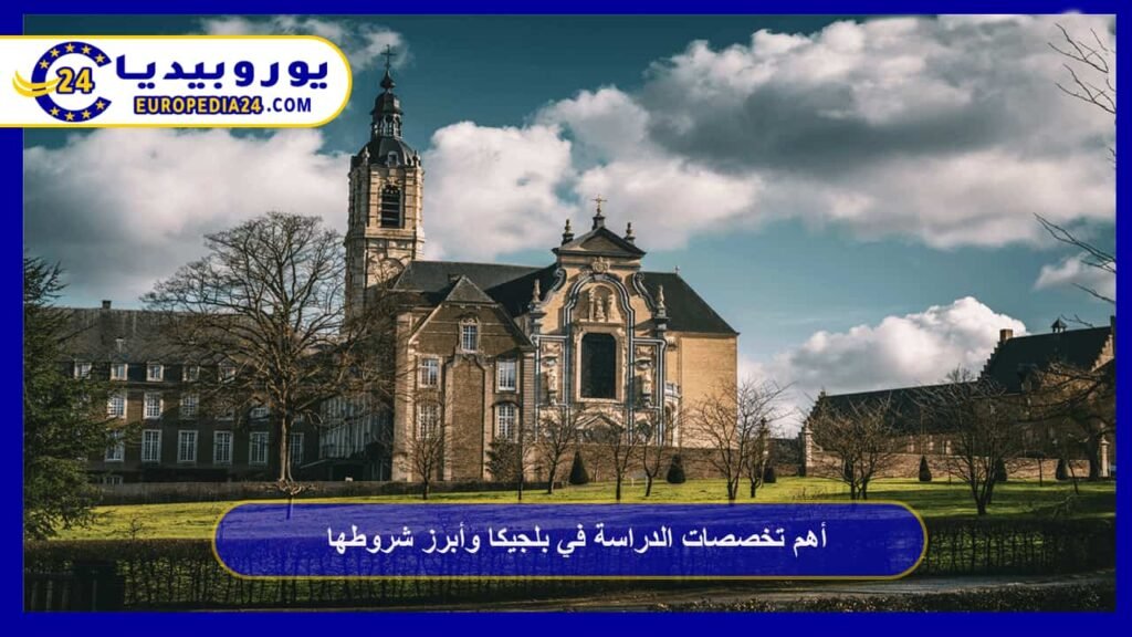 تخصصات الدراسة في بلجيكا