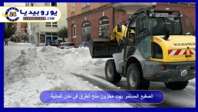 الصقيع المستمر يهدد مخزون ملح الطرق في مدن ألمانية 1 الصقيع-المستمر-يهدد-مخزون-ملح-الطرق-في-مدن-ألمانية