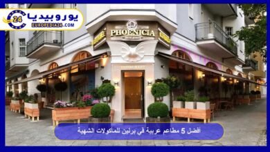 أفضل 5 مطاعم عربية في برلين للمأكولات الشهية 7 مطاعم-عربية-في-برلين