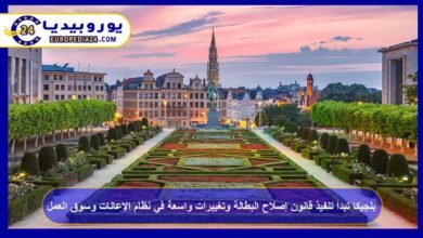 بلجيكا تبدأ تنفيذ قانون إصلاح البطالة وتغييرات واسعة في نظام الإعانات وسوق العمل 2 بلجيكا تبدأ تنفيذ قانون إصلاح البطالة