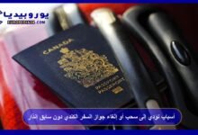 8 Reasons a Canadian Passport Can Be Revoked or Canceled Without Prior Notice 20 Canadian Passport