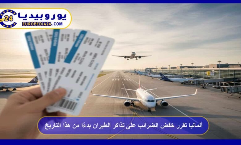 Germany to Cut Taxes on Airline Tickets Starting This Date! 19 Germany to Cut Taxes on Airline Tickets!