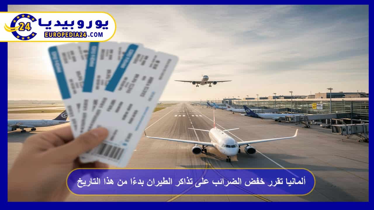 Germany to Cut Taxes on Airline Tickets Starting This Date! 49 Germany to Cut Taxes on Airline Tickets!