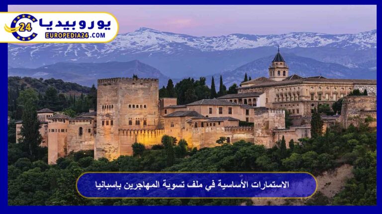 مستندات ملف تسوية أوضاع المهاجرين في إسبانيا 6 الاستمارات الأساسية في ملف تسوية المهاجرين بإسبانيا