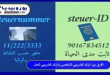 الفرق بين Steuer-ID والـ Steuernummer في ألمانيا: دليلك الشامل 23 الفرق-بين-Steuer-ID-والـ-Steuernummer