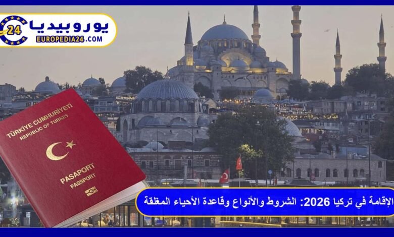 الإقامة في تركيا