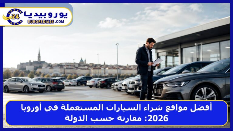 أفضل مواقع شراء السيارات المستعملة في أوروبا 2026: مقارنة حسب الدولة 12 أفضل مواقع شراء السيارات المستعملة في أوروبا 2026: مقارنة حسب الدولة