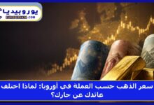 سعر الذهب حسب العملة في أوروبا: لماذا اختلف عائدك عن جارك؟