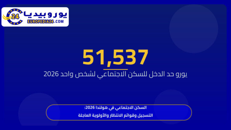 السكن الاجتماعي في هولندا 2026: التسجيل وقوائم الانتظار والأولوية العاجلة 1 السكن الاجتماعي في هولندا 2026: التسجيل وقوائم الانتظار والأولوية العاجلة
